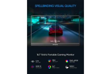 Arzopa Z1FC – Moniteur Gaming Portable 16.1”