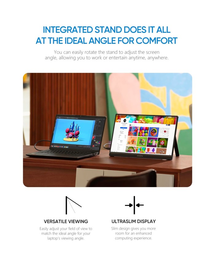 Arzopa Z1FC – Moniteur Gaming Portable 16.1”