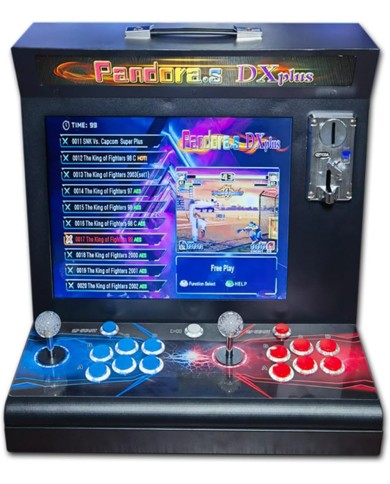 XIXIMENG Pandora Saga DX Plus – Console Rétro Arcade 20008 Jeux en 1 (HDMI/VGA, Mode Pièce, 43,2 cm)