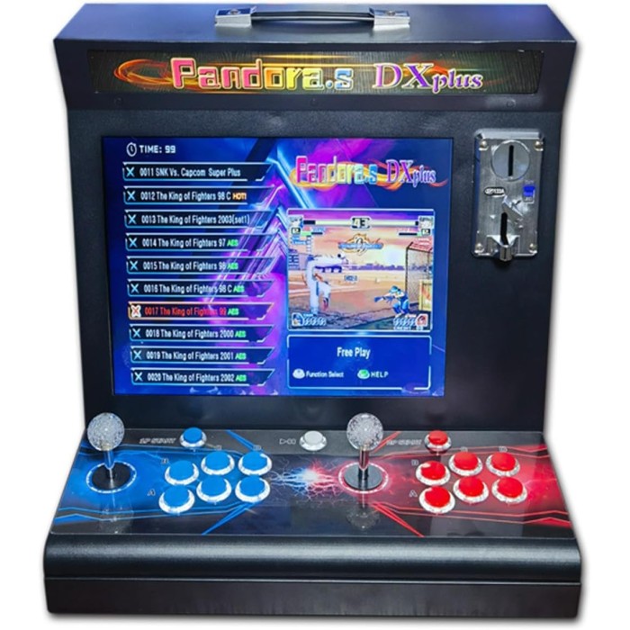 XIXIMENG Pandora Saga DX Plus – Console Rétro Arcade 20008 Jeux en 1 (HDMI/VGA, Mode Pièce, 43,2 cm) XIXIMENG Pandora Saga DX Plus – Console Rétro Arcade 20008 Jeux en 1 (HDMI/VGA, Mode Pièce, 43,2 cm)