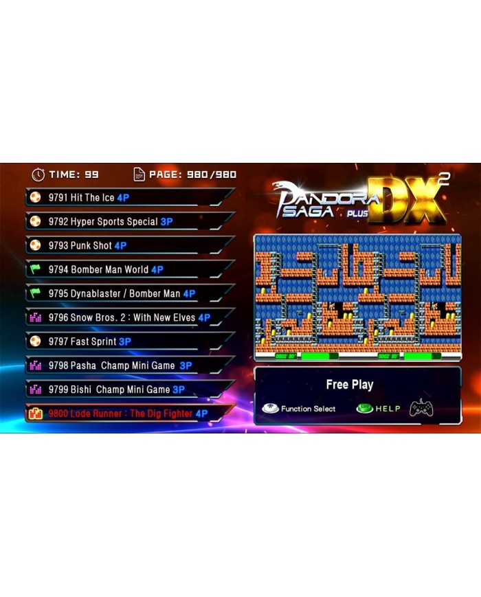 XIXIMENG Pandora Saga DX Plus – Console Rétro Arcade 20008 Jeux en 1 (HDMI/VGA, Mode Pièce, 43,2 cm) XIXIMENG Pandora Saga DX Plus – Console Rétro Arcade 20008 Jeux en 1 (HDMI/VGA, Mode Pièce, 43,2 cm)