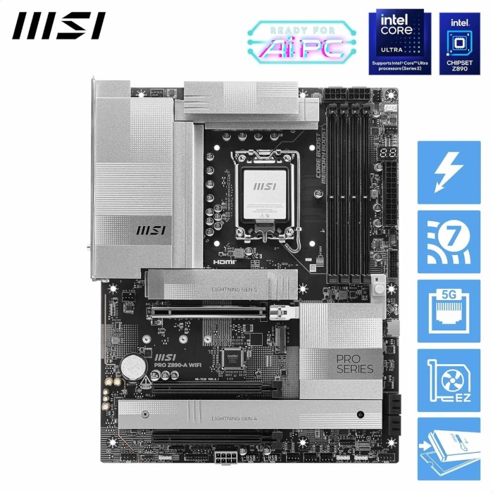 MSI Pro Z890-A WiFi – Carte Mère MSI Pro Z890-A WiFi – Carte Mère