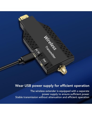 Transmetteur et Récepteur HDMI Sans Fil - 50m | Full HD 1080P