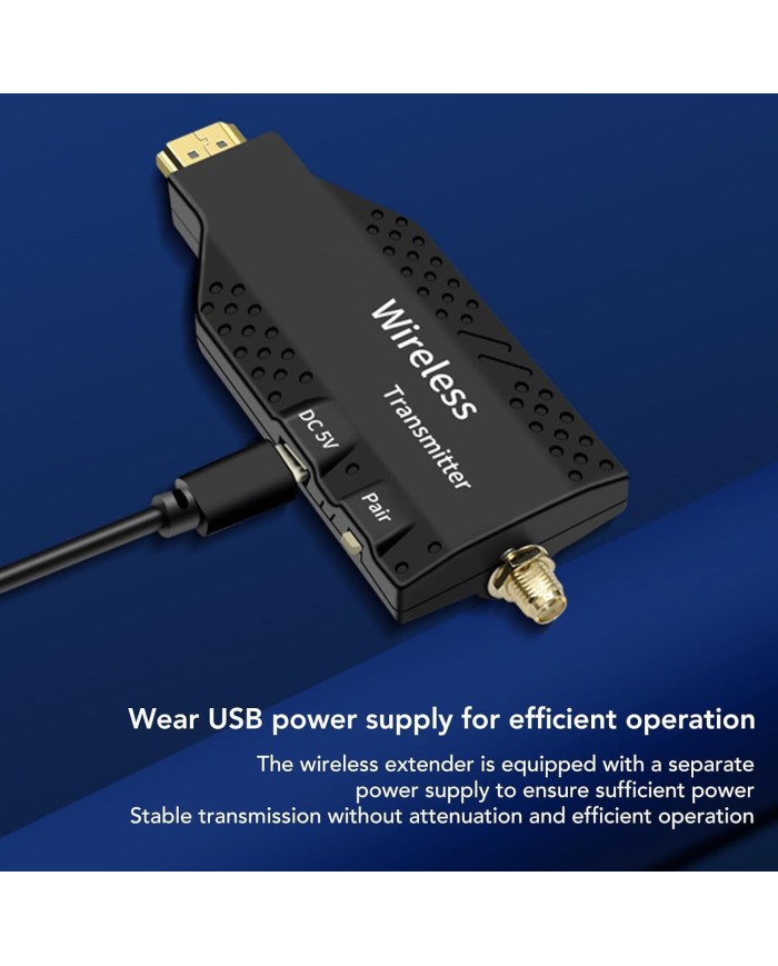 Transmetteur et Récepteur HDMI Sans Fil - 50m | Full HD 1080P