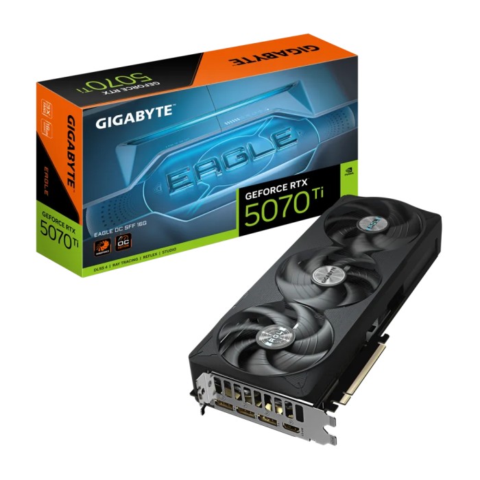 GeForce RTX™ 5070 Ti EAGLE OC SFF 16G. - Carte Graphique GeForce RTX™ 5070 Ti EAGLE OC SFF 16G. - Carte Graphique