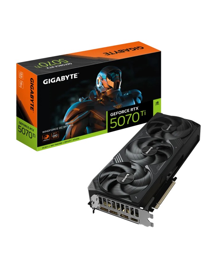 GeForce RTX™ 5070 Ti WINDFORCE OC SFF 16G - Carte Graphique GeForce RTX™ 5070 Ti WINDFORCE OC SFF 16G - Carte Graphique