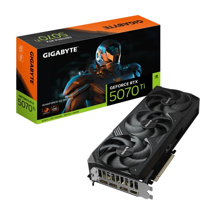 GeForce RTX™ 5070 Ti WINDFORCE OC SFF 16G - Carte Graphique GeForce RTX™ 5070 Ti WINDFORCE OC SFF 16G - Carte Graphique