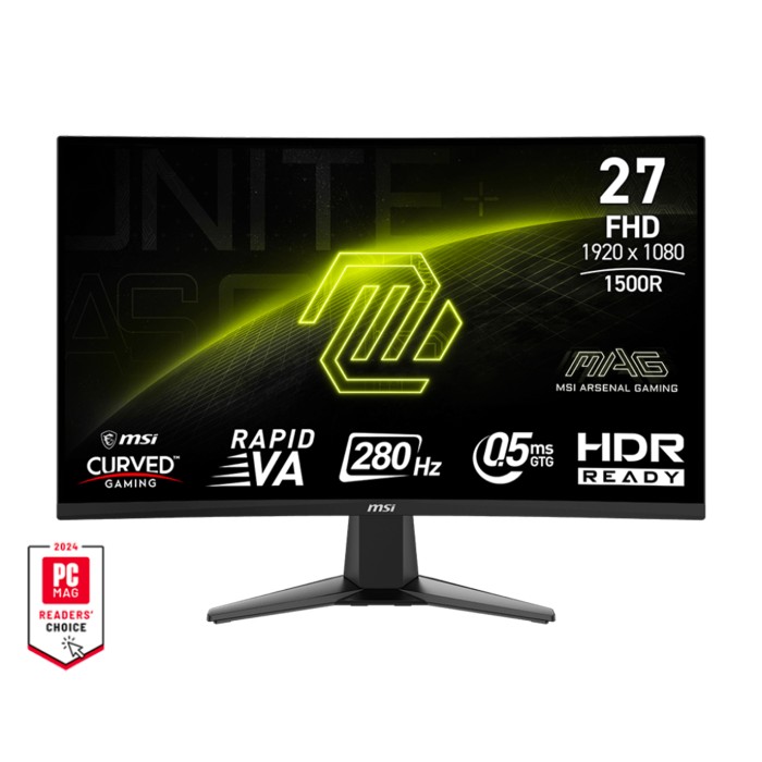 MSI MAG 276CXF 27" Rapid VA FHD 280 Hz - MONITEUR MSI MAG 276CXF 27" Rapid VA FHD 280 Hz - MONITEUR