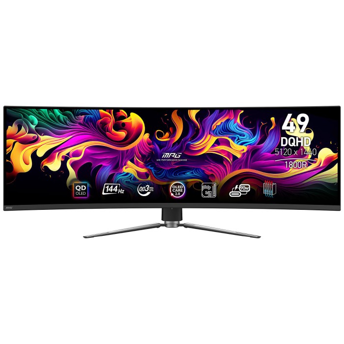 MSI 49" LED - MPG 491CQP QD-OLED 5K - Ecran PC MSI 49" LED - MPG 491CQP QD-OLED 5K - Ecran PC
