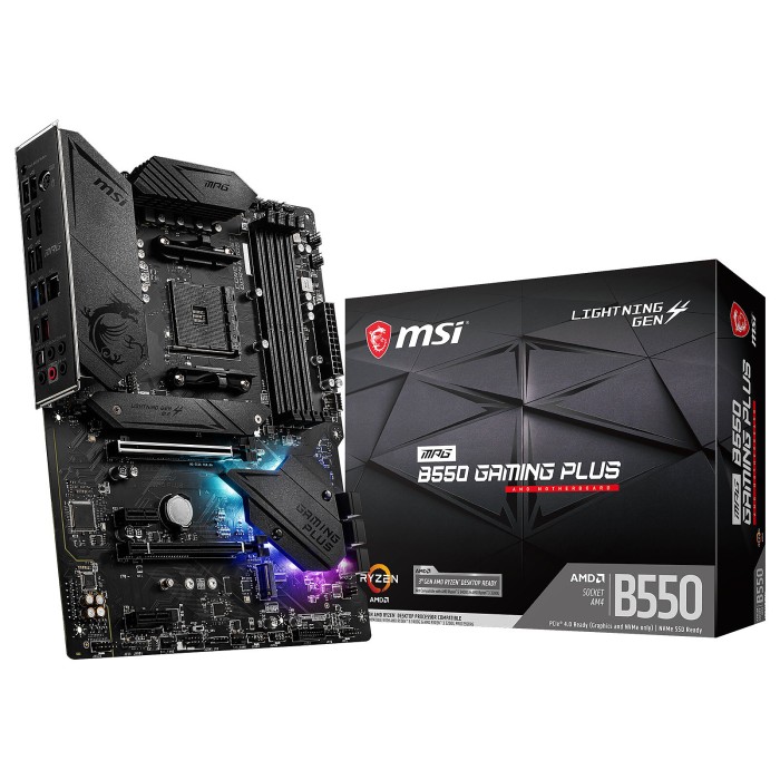 MSI MPG B550 GAMING PLUS - Carte Mère MSI MPG B550 GAMING PLUS - Carte Mère