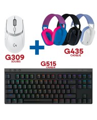 Bundle Logitech G515 TKL + G309 + G435 - PACK Bundle Logitech G515 TKL + G309 + G435 - PACK