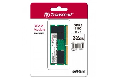 TRANSCEND SoDIMM 32GB DDR5 4800Mhz - Pc Gamer Maroc TRANSCEND SoDIMM 32GB DDR5 4800Mhz - Pc Gamer Maroc