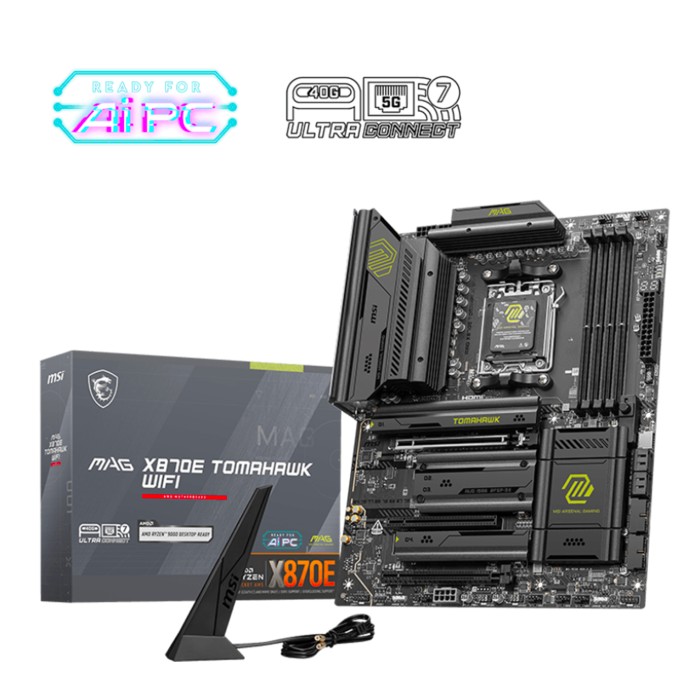 MSI MAG X870E TOMAHAWK WIFI - CARTE MERE MSI MAG X870E TOMAHAWK WIFI - CARTE MERE