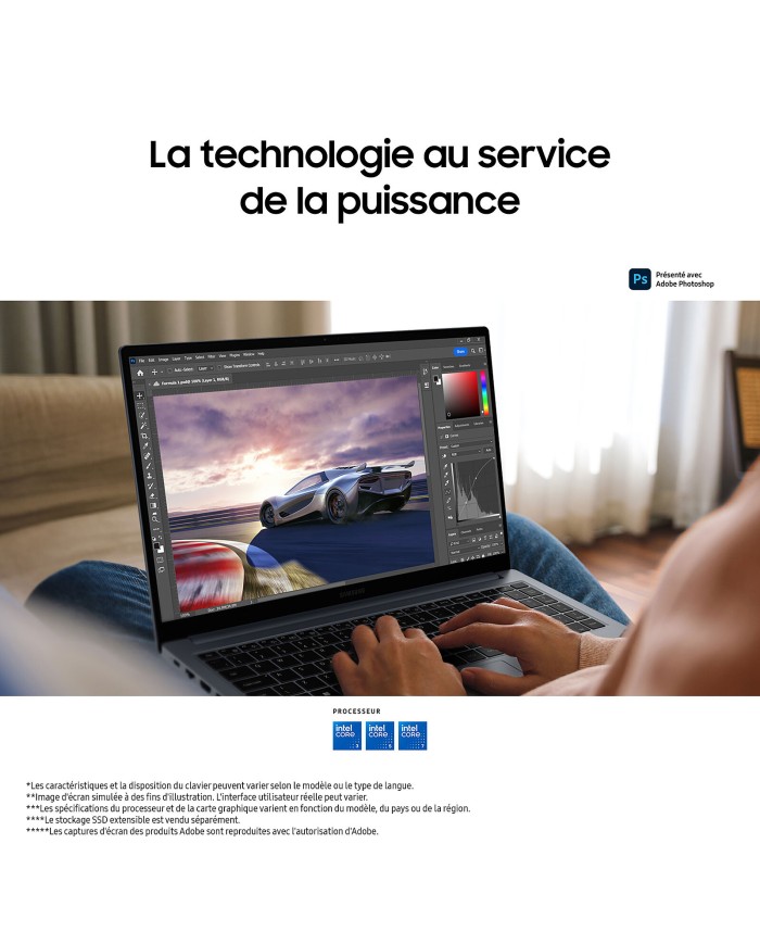 Samsung Galaxy Book4 (NP750XGK-KB1FR). - PC portable