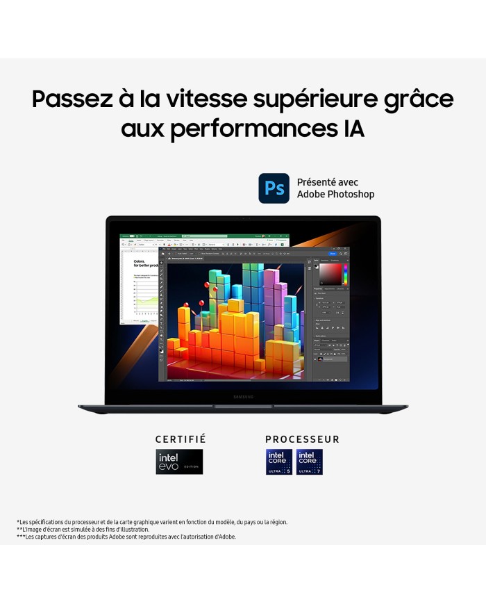 Samsung Galaxy Book4 Pro 16" (NP960XGK-KG1FR). - PC PORTABLE