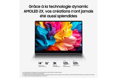 Samsung Galaxy Book4 Pro 16" (NP960XGK-KG1FR). - PC PORTABLE