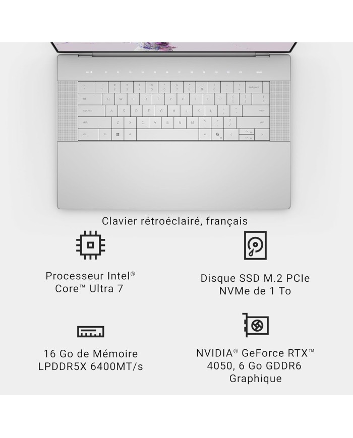 Dell XPS 16 9640 - Intel Core Ultra 7 155U. - Pc Gamer Portable