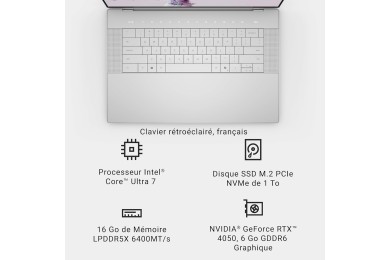 Dell XPS 16 9640 - Intel Core Ultra 7 155U. - Pc Gamer Portable