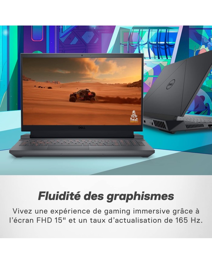 Dell G15 5530 15.6" FHD 165Hz i7-13650HX,RTX4060, 16GB RAM, 1TB  - PC PORTABLE