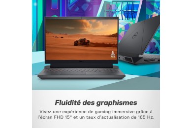 Dell G15 5530 15.6" FHD 165Hz i7-13650HX,RTX4060, 16GB RAM, 1TB  - PC PORTABLE