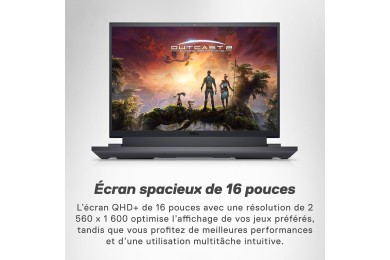 Dell G16 7630 i9, RTX 4060, 240Hz QHD+ Écran, 32Go RAM, 1To SSD, Win11 - PC PORTABLE