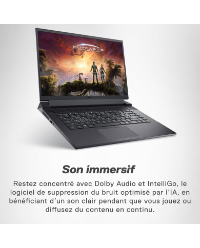 Dell G16 7630 i9, RTX 4060, 240Hz QHD+ Écran, 32Go RAM, 1To SSD, Win11 - PC PORTABLE Dell G16 7630 i9, RTX 4060, 240Hz QHD+ Écran, 32Go RAM, 1To SSD, Win11 - PC PORTABLE