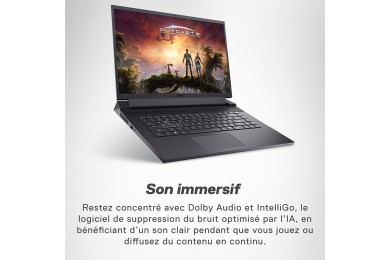 Dell G16 7630 i9, RTX 4060, 240Hz QHD+ Écran, 32Go RAM, 1To SSD, Win11 - PC PORTABLE