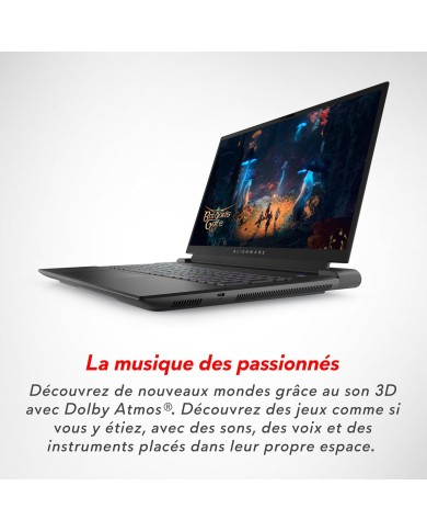Alienware m18 R2  18" QHD+ 165 Hz|i9-14900HX | RTX 4070 | 32 Go | 1 To | WINDOWS 11 FAMILLE Alienware m18 R2  18" QHD+ 165 Hz|i9-14900HX | RTX 4070 | 32 Go | 1 To | WINDOWS 11 FAMILLE