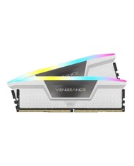 Corsair Vengeance RGB DDR5 32 Go (2 x 16 Go) 5600 MHz CL36 BLANC Corsair Vengeance RGB DDR5 32 Go (2 x 16 Go) 5600 MHz CL36 BLANC