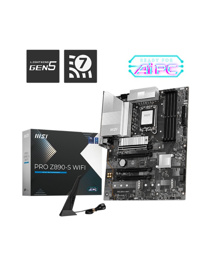 MSI PRO Z890-S WIFI - Carte mère MSI PRO Z890-S WIFI - Carte mère