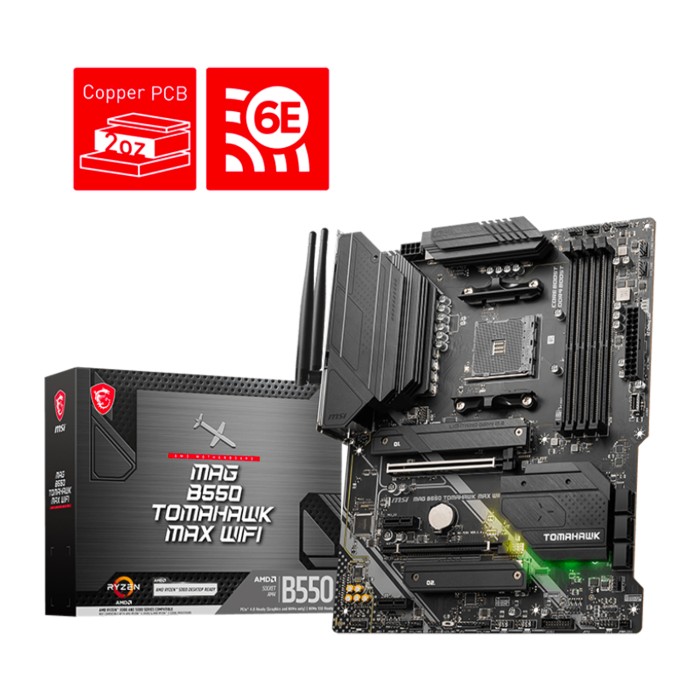 MSI MAG B550 TOMAHAWK MAX WIFI - Carte mère