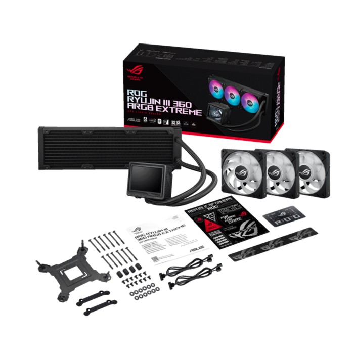ASUS ROG Ryujin III 360 ARGB Extreme - Ventilateur processeur ASUS ROG Ryujin III 360 ARGB Extreme - Ventilateur processeur