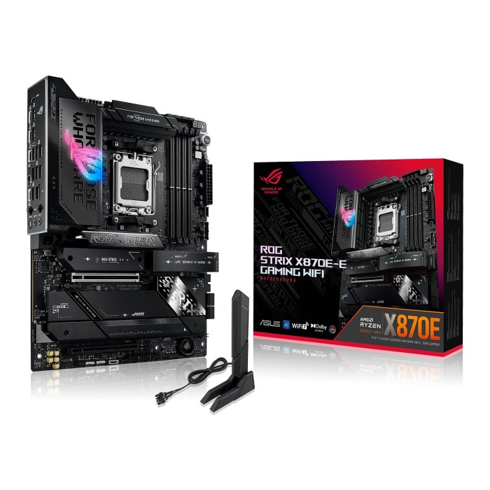 ASUS ROG STRIX X870E-E GAMING WIFI - CARTE MERE ASUS ROG STRIX X870E-E GAMING WIFI - CARTE MERE