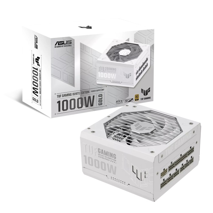 ASUS TUF Gaming 1000W Gold EDITION BLANC - Alimentation PC