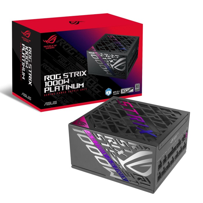 ASUS ROG Strix 1000W Platinum - Alimentation PC ASUS ROG Strix 1000W Platinum - Alimentation PC