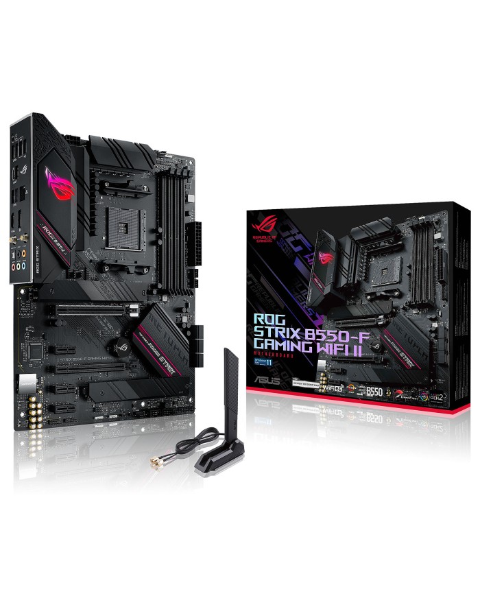ASUS ROG STRIX B550-F GAMING (WI-FI) II - Carte mère ASUS ROG STRIX B550-F GAMING (WI-FI) II - Carte mère