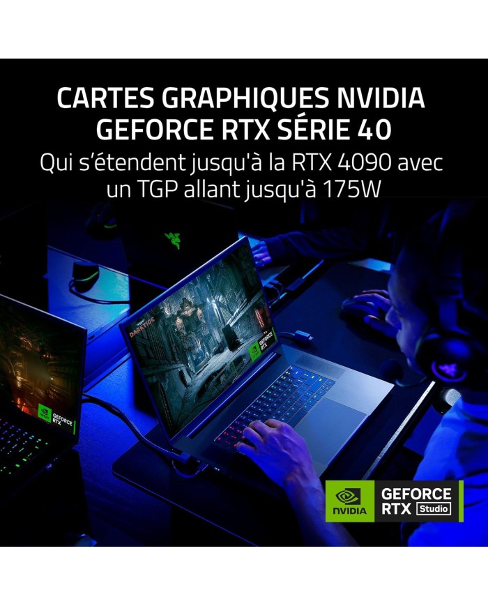 Razer Blade 18 RZ09-05092FK4 i9-14900HXRTX4090 16GB|18'' IPS 300Hz (NEUF Sans emballage) - Pc Gamer Casa Razer Blade 18 RZ09-05092FK4 i9-14900HXRTX4090 16GB|18'' IPS 300Hz (NEUF Sans emballage) - Pc Gamer Casa