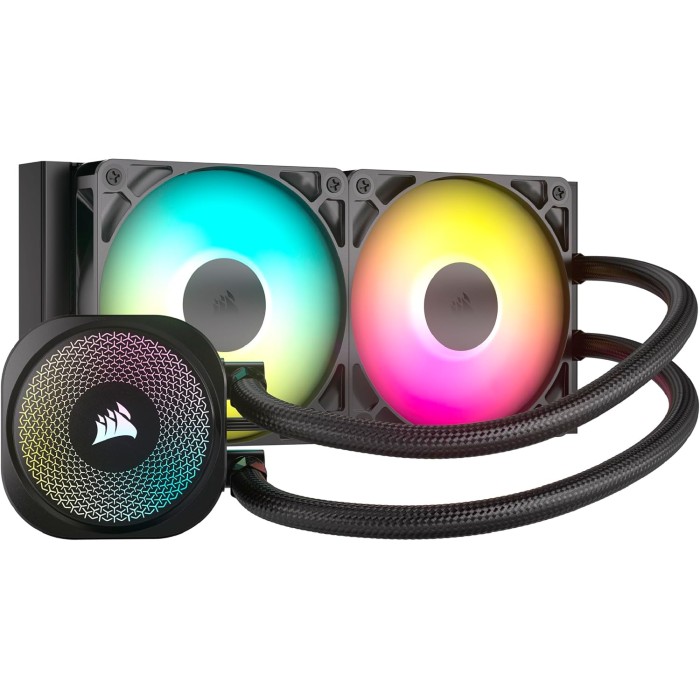 CORSAIR NAUTILUS 240 RS ARGB NOIR - REFROIDISSEUR PROCESSEUR CORSAIR NAUTILUS 240 RS ARGB NOIR - REFROIDISSEUR PROCESSEUR