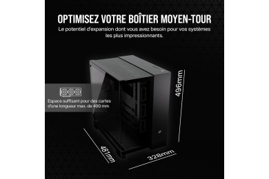 CORSAIR 6500X Boîtier PC mATX Mid-Tower - BOITIER PC