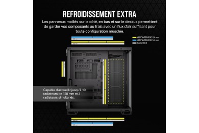 CORSAIR 6500X Boîtier PC mATX Mid-Tower - BOITIER PC