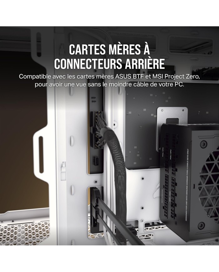 CORSAIR 6500X Boîtier PC mATX Mid-Tower - BOITIER PC
