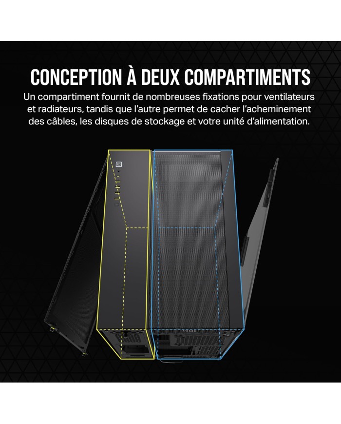 CORSAIR 6500X Boîtier PC mATX Mid-Tower - BOITIER PC