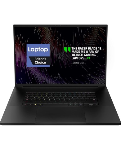 Razer Blade 18 RTX 4090 – i9 13e Gen, 32Go RAM, 2To SSD, QHD+ 240Hz – PC Portable RAZER BLADE Razer Blade 18 RTX 4090 – i9 13e Gen, 32Go RAM, 2To SSD, QHD+ 240Hz – PC Portable RAZER BLADE