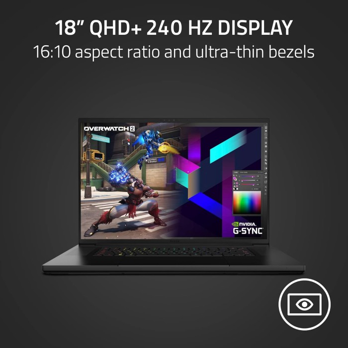 Razer Blade 18 RTX 4090 – i9 13e Gen, 32Go RAM, 2To SSD, QHD+ 240Hz – PC Portable RAZER BLADE Razer Blade 18 RTX 4090 – i9 13e Gen, 32Go RAM, 2To SSD, QHD+ 240Hz – PC Portable RAZER BLADE