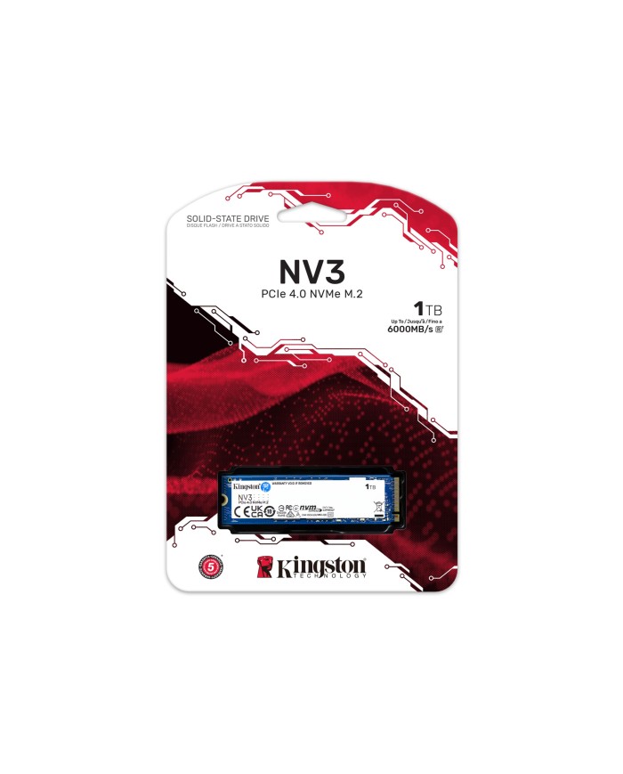 Kingston NV3 PCIe 4.0 NVMe 1TB - SSD