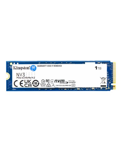 Kingston NV3 PCIe 4.0 NVMe 1TB - SSD Kingston NV3 PCIe 4.0 NVMe 1TB - SSD