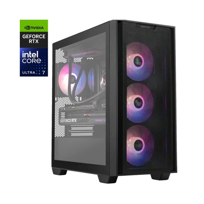PC ASUS PRO Ultra 7-265KF,NVIDIA RTX 5070 12G ,32 Go DDR5, SSD 1 To