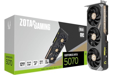 Zotac GeForce RTX 5070 Solid OC - Carte Graphique Zotac GeForce RTX 5070 Solid OC - Carte Graphique
