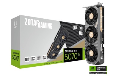 ZOTAC GAMING GeForce RTX 5070 Ti SOLID SFF OC - CARTE GRAPHIQUE ZOTAC GAMING GeForce RTX 5070 Ti SOLID SFF OC - CARTE GRAPHIQUE
