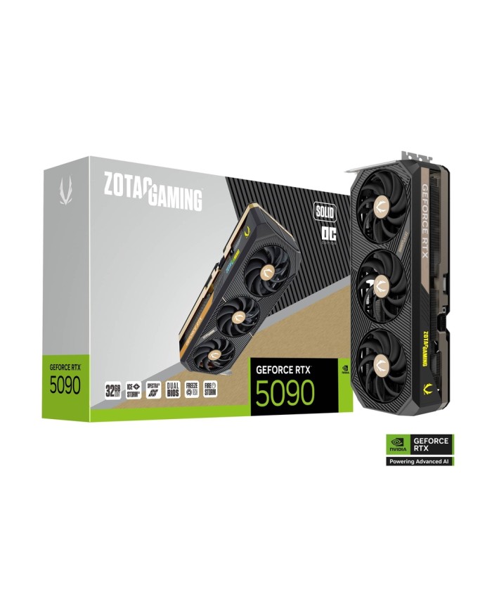 ZOTAC GAMING GeForce RTX 5090 SOLID OC - CARTE GRAPHIQUE ZOTAC GAMING GeForce RTX 5090 SOLID OC - CARTE GRAPHIQUE